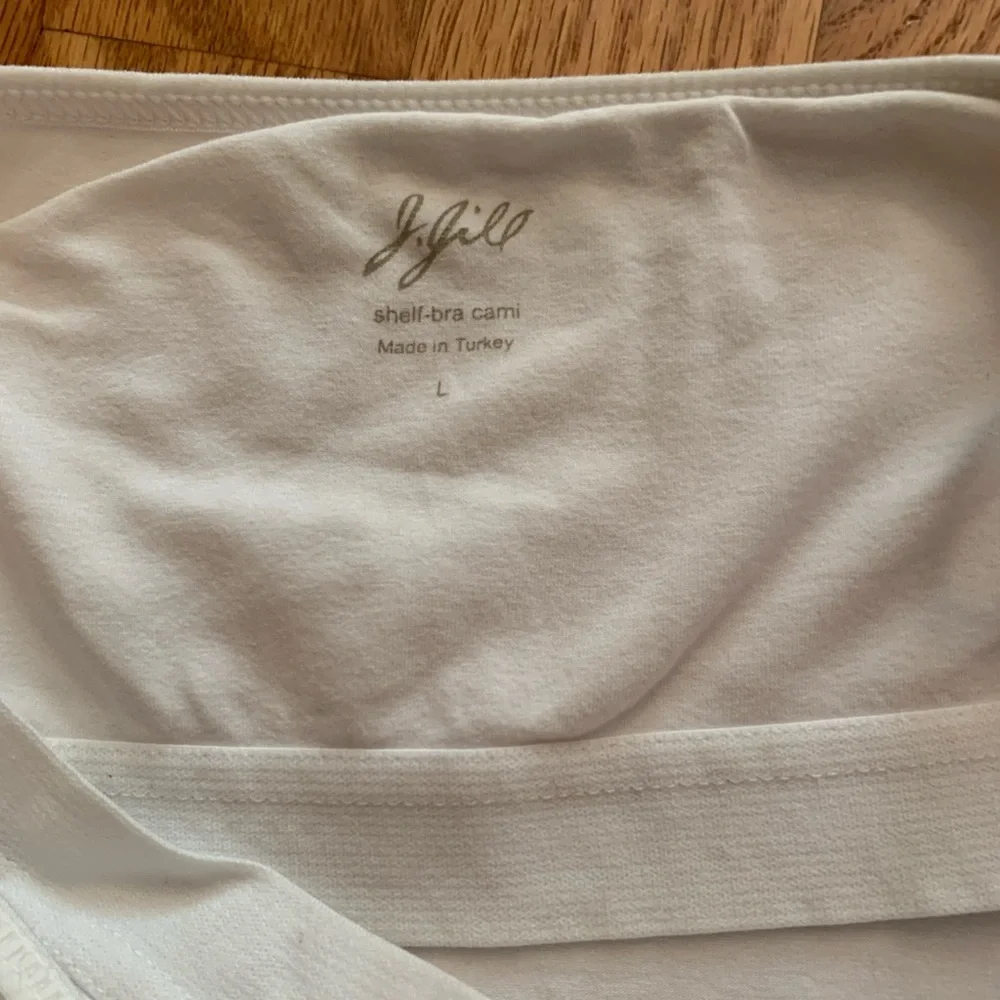 Bundle of 3 large Camisole Tanks by Torrid, JJill, & Inc in Aqua, Berry & White - Picture 14 of 16
